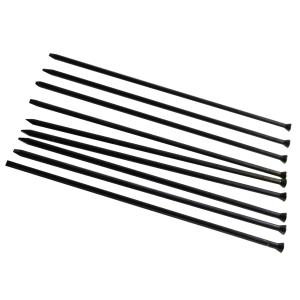 Novatek 3mm chisel tip scaler needles, black steel