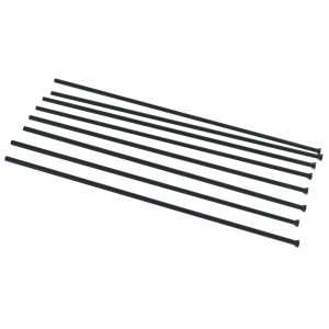 Novatek 3mm flat tip scaler needles, black steel