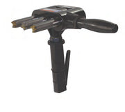 Novatek 3SH triple head scaling hammer with short handle, side grip and three carbide heads