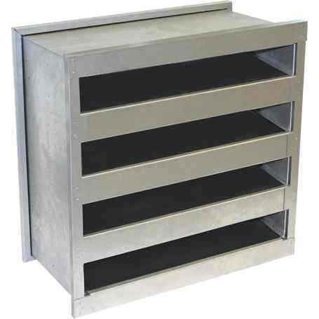 Reloadable trays in a metal box