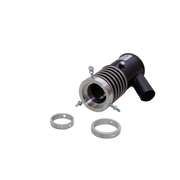 Novatek DDS-3 drill shroud with bellows, vacuum port and two collar rings