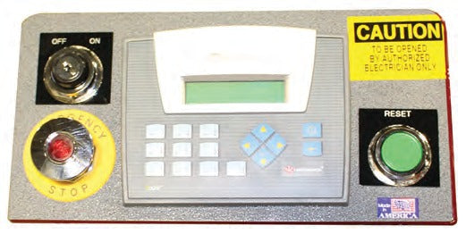 Computerized control with safety stops
