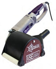 Novatek RotoPeen 4" electric with vacuum shroud, front roller and vacuum port