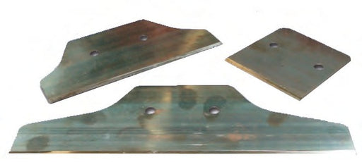 Novatek beveled long reach scraper blades in 4", 8" and 12" widths; each option is a pack of one width