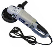 Novatek SRAT 5" electric shrouded grinder with side handle, black dust shroud and power cord