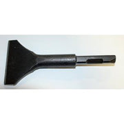 Novatek wide steel scaling chisel with square shank