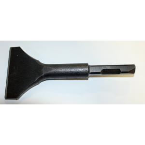 Novatek wide steel scaling chisel with square shank