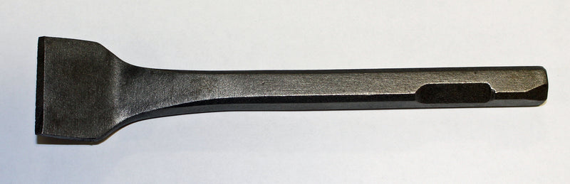Novatek steel chisel with medium-width blade and square shank
