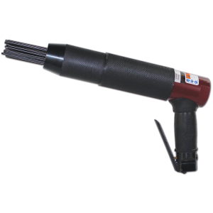 Novatek VRS 28PG vibration reduced needle scaler with rubber grip sleeve and chisel tip needles