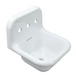 Nantucket Sinks NS-VC16-WW 16.5-inch fireclay wallmount bath sink with accessories set - Parent