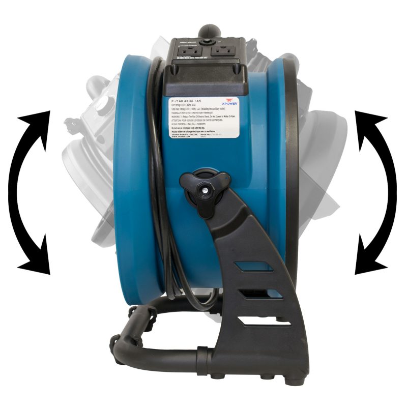 xpower p-26ar 360 degree positioning on rack