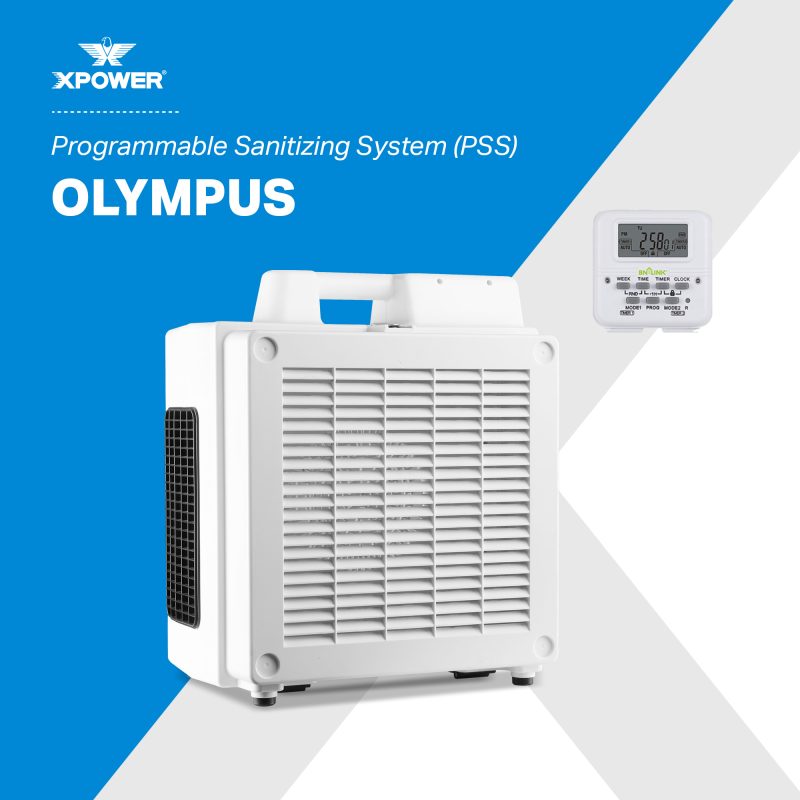 xpower olympus programmable sanitizing system pss1 package