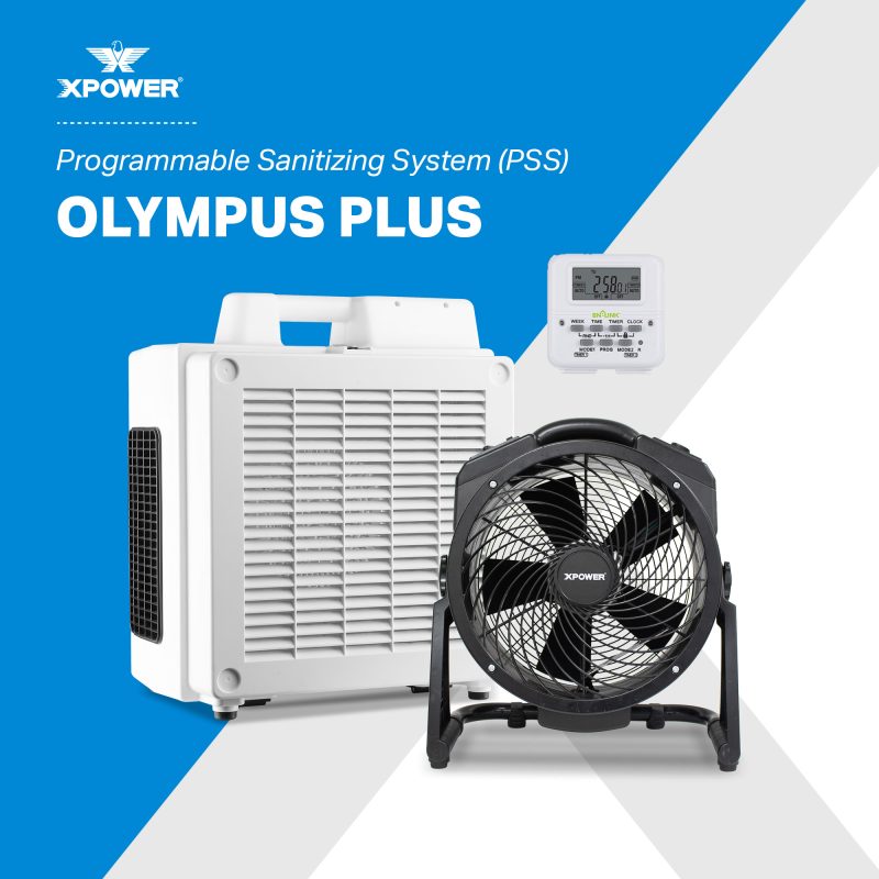 xpower olympus plus programmable sanitizing system pss2 package