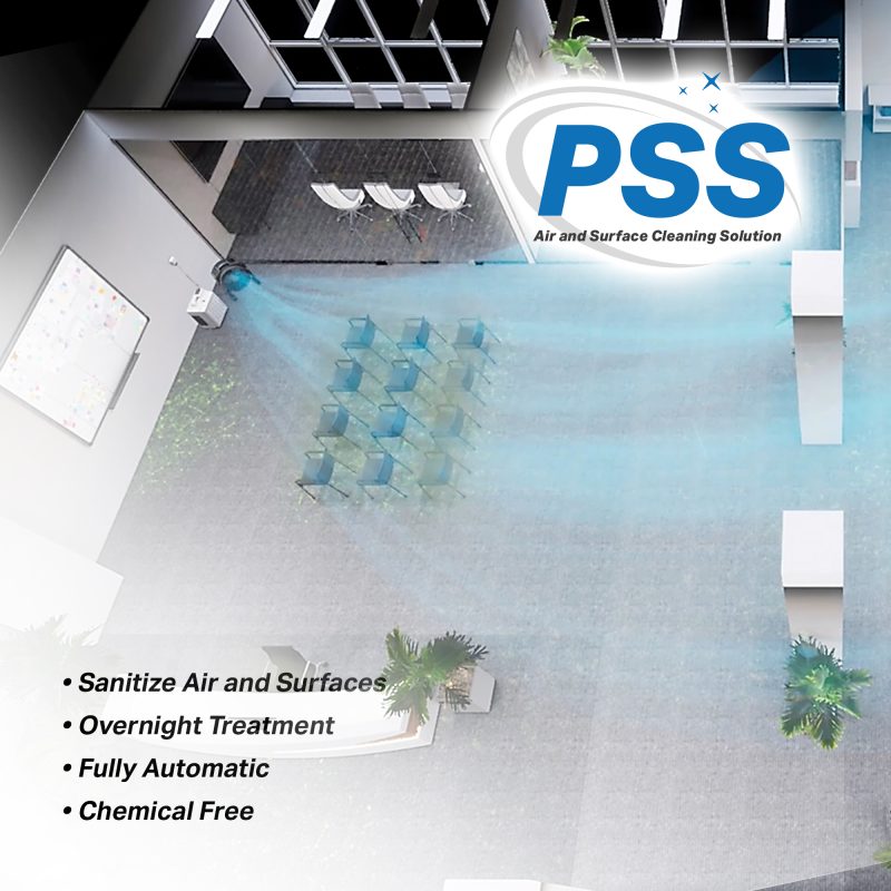 xpower olympus plus sanitizing system in use