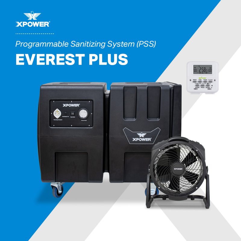 xpower everest plus programmable sanitizing system pss4 package
