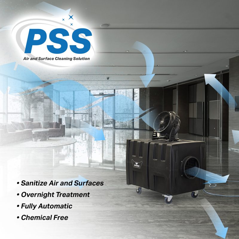 xpower everest sanitizing system in use