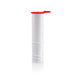 Tramex Hygro-i2 Hole Liners 3/4" (19mm) - ASTM F2170 - RHHL White hole liner with a red cap, designed for moisture testing in concrete slabs.