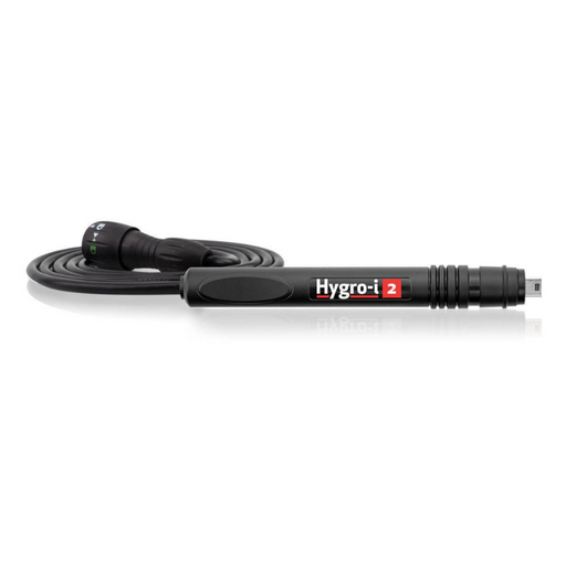 Tramex Electronic Interface Cable - RHIE2B An interface cable designed for Tramex moisture meters, shown with connectors and a detailed layout for efficient use.