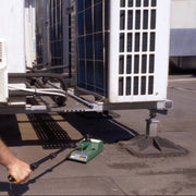 Tramex Roofing Master Kit - RMK A detailed image displaying the Tramex Roofing Master Kit with various components including an extension arm for accurate roof moisture testing.