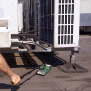 Tramex Roofing Inspector Kit - RIK A detailed image of the Tramex Roofing Inspector Kit, featuring the RIK device equipped with an extension arm, designed for effective moisture testing on roofs, showcasing its sleek design and measurement features.