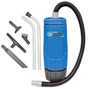 sandia 70 4001 hepa raven 6 quart backpack vacuum with 5 pc standard tool kits.