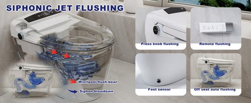 Smart Toilet with Bidet T1105 (image 5)