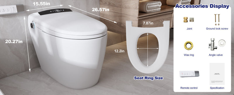 Smart Toilet with Bidet T1105 (image 8)