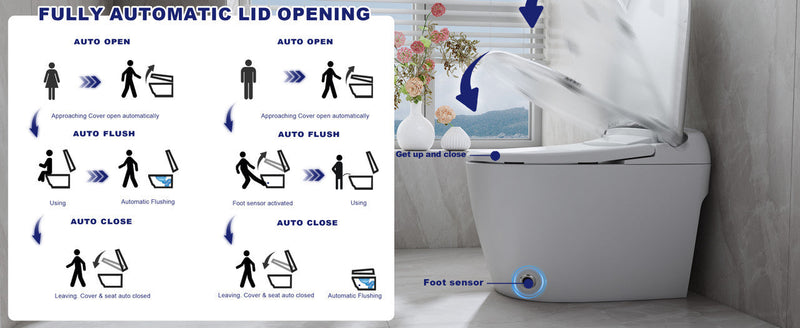Smart Toilet with Bidet T1105