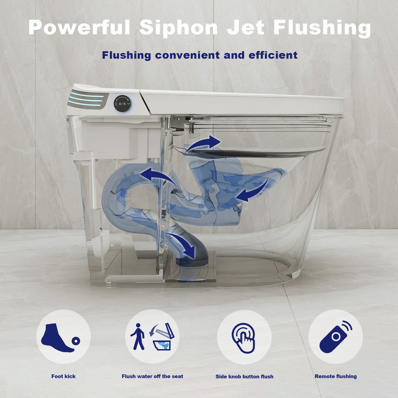 Smart Toilet with Bidet T6805 (image 7)