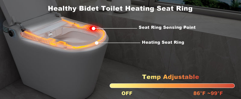 Smart Toilet with Bidet T6805 (image 8)