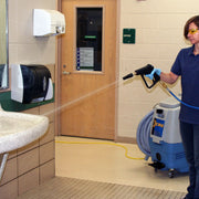 spraying using gun edic 2700rc ck cr2 restroom and carpet kit system for powerful performance.