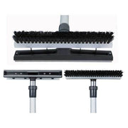 squeegee brush head three view of edic 334ach 2 for comprehensive cleaning performance.
