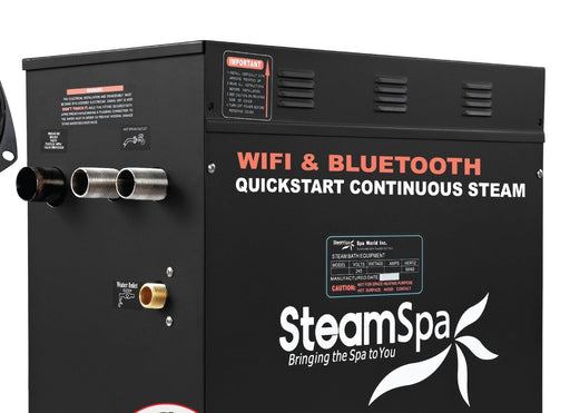 SteamSpa BKT1050CH-A 10.5 kW steam generator, front three-quarter view