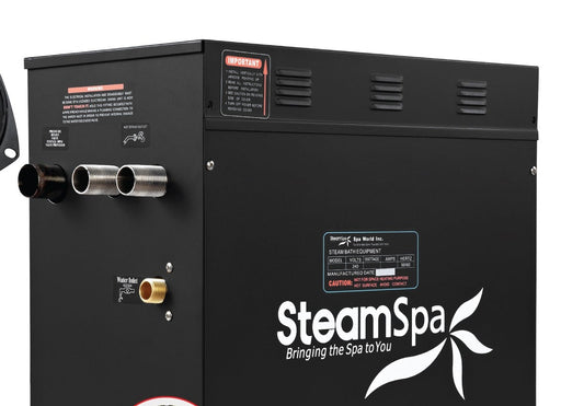 SteamSpa BKT1050ORB-A 10.5 kW steam generator, front three-quarter view