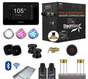 SteamSpa BKT1200MK-ADP 12 kW steam generator package with steamheads, controls and accessories