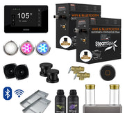 SteamSpa BKT1500MK-ADP 15 kW steam generator package with steamheads, controls and accessories