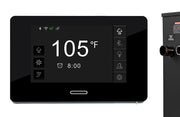 SteamSpa BKT2100GD-ADP touchscreen control panel with temperature display