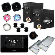 SteamSpa BKT2400MK-A 24 kW steam generator package with steamheads, controls and accessories