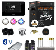 SteamSpa BKT450CH-ADP 4.5 kW steam generator package with steamheads, controls and accessories