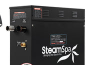 SteamSpa BKT750GD-A 7.5 kW steam generator, front three-quarter view