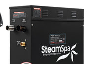 SteamSpa BKT900CH-A 9 kW steam generator, front three-quarter view