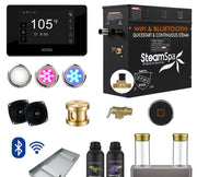 SteamSpa BKT900GD-ADP 9 kW steam generator package with steamheads, controls and accessories