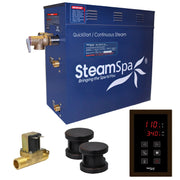 SteamSpa OAT1050OB-A 10.5 kW steam generator package with two oil rubbed bronze steamheads, controller and accessories
