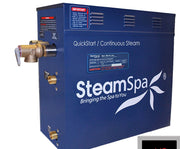 SteamSpa RYT1050BN 10.5 kW steam generator, front three-quarter view