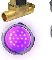 SteamSpa RYT450BN-A chromatherapy LED light