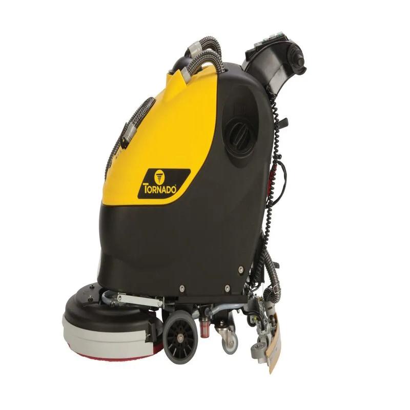tornado bd2011lt side view black yellow housing hoses controls.