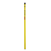 Tucker #10 fiberglass pole extension section standing upright on white