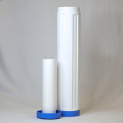 Tucker 4 x 20 refillable cartridge body with sleeve and blue cap