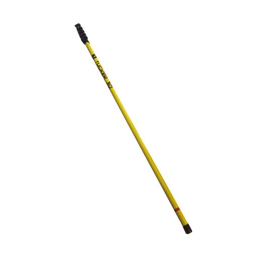 Tucker 30 carbon water fed pole collapsed, full length on a white background