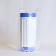 Tucker 4.5 x 10 DI filter in bag, side view